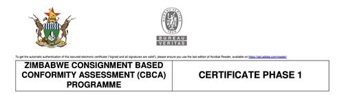 najnowsza sprawa firmy na temat Z powodzeniem wyeksportowane puszki z tektury do Zimbabwe z certyfikatem CBCA