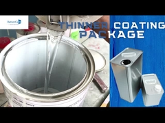 Prostokątne metalowe pojemniki do przechowywania o pojemności 4 l — wytrzymała stal zapewniająca niezawodną ochronę