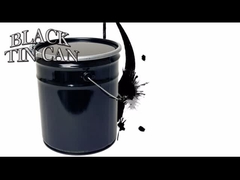 10-litrowe metalowe wiadro z farbą, odporne na rdzę, trwałe metalowe wiadro o pojemności 5 galonów z paskiem z pianki