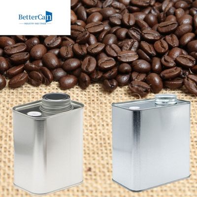 kupować 200 g metalowych pojemników na herbatę Puste pojemniki z cyny 8 uncji 116x60x100mm z zaworem online manufacture