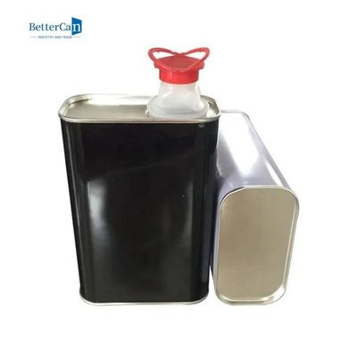 kupować 1L lakier samochodowy blaszane puszki Kwadratowa puszka z farbą samochodową z pokrywkami do wyciskania online manufacture