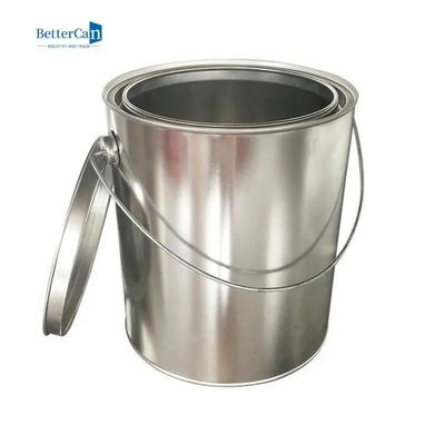 kupować Okrągła metalowa puszka z lakierem samochodowym 5L z pokrywą z pierścieniem blokującym dźwignię ISO9001 online manufacture