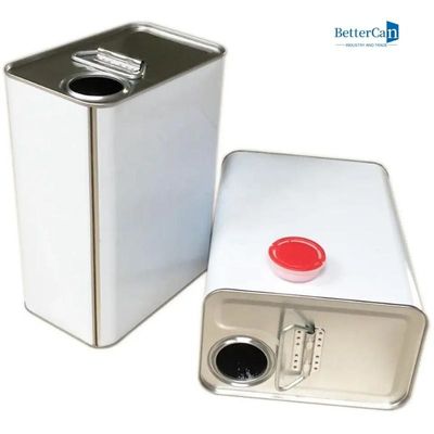 kupować Kanistry kwadratowe o pojemności 5 l, puszka metalowa do utwardzacza online manufacture