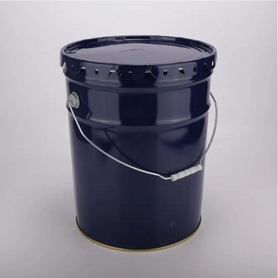 kupować Recyklingowe puszki z farbą dekoracyjną Bębny 20L Czarne wiadro z farbą 5 galonów online manufacture