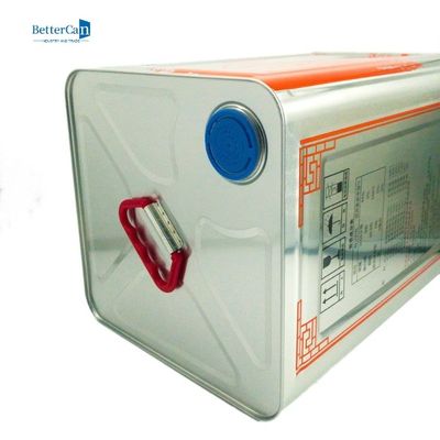 kupować Pusty metalowy pojemnik na olej jadalny o pojemności 15 l z uchwytem online manufacture