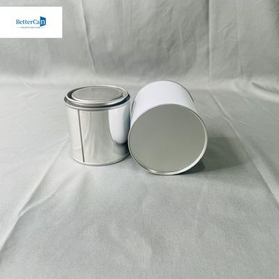 kupować Okrągłe puszczone puszki z farbą 2,5 l puszki z tekturą 500 ml okrągła farba biała powłoka online manufacture