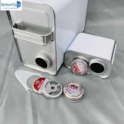 kupować OEM oleju silnikowego 1 galon pusty płynne puszka z metalową czapką 500 ml prostokątny online manufacture