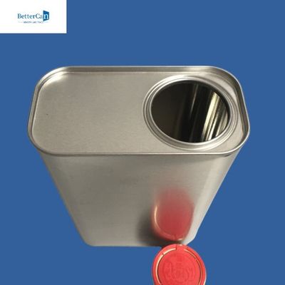 Konfigurowalne puszki z farbą o pojemności 500 ml 1 l, puste prostokątne puszki