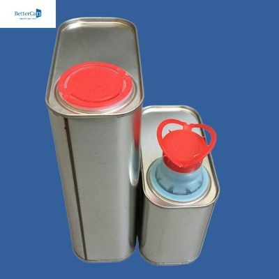 Konfigurowalne puszki z farbą o pojemności 500 ml 1 l, puste prostokątne puszki