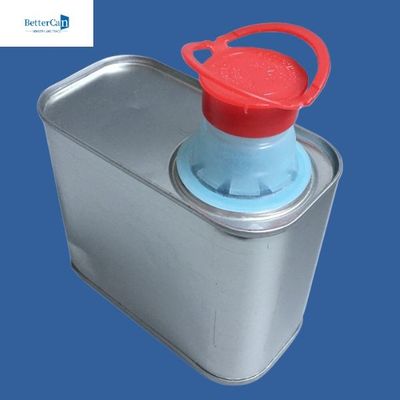 Konfigurowalne puszki z farbą o pojemności 500 ml 1 l, puste prostokątne puszki