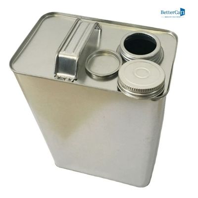 Puszka na olej silnikowy w stylu F 178x110x240mm Niestandardowe spersonalizowane puszki blaszane