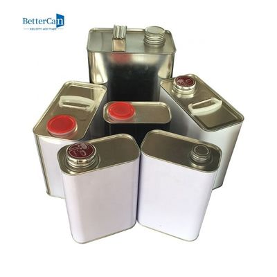 Puszka na olej silnikowy w stylu F 178x110x240mm Niestandardowe spersonalizowane puszki blaszane