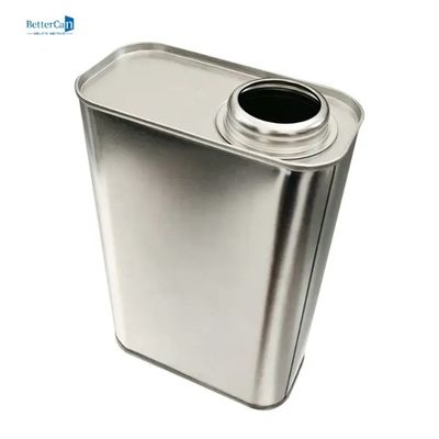 500 ml zwykłego oleju silnikowego Niestandardowe pojemniki blaszane z zakrętką lejka