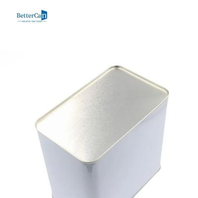 ISO9001 Auto Paint Tin 4L 2L Prostokątny metalowy pojemnik z wylewką Pojemnik do pakowania