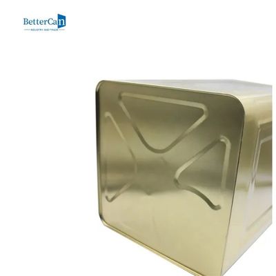 Kwadratowe puszki z farbą Niestandardowa metalowa puszka z farbą o pojemności 5 galonów Zatwierdzona przez ISO9001