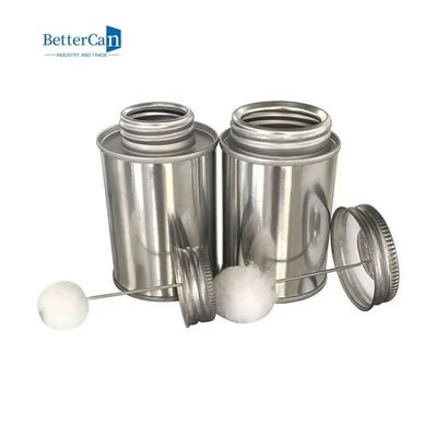 118 ml Przemysłowe puszki z farbą Cylindryczne puszki do pakowania cementu z klejem PVC / CPVC