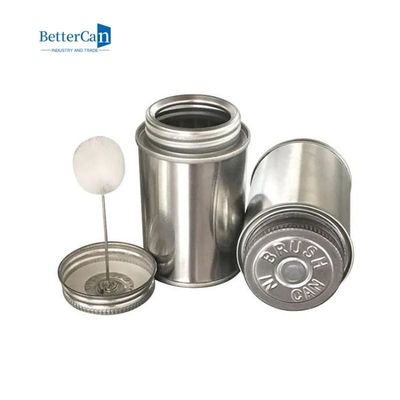 118 ml Przemysłowe puszki z farbą Cylindryczne puszki do pakowania cementu z klejem PVC / CPVC