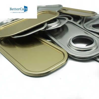 Prostokątna zakrętka do puszki 0,23 mm / 0,28 mm / 0,30 mm Elementy cyny