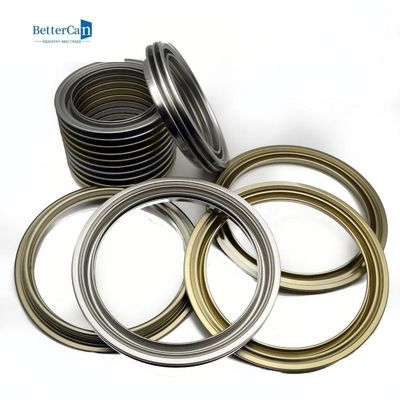 0.23mm Płytkowane Materiał Płytkowe Części 500ml Okrągłe Metalowe Pudełka Płytkowe Dołu z 42mm plastikowej pokrywy
