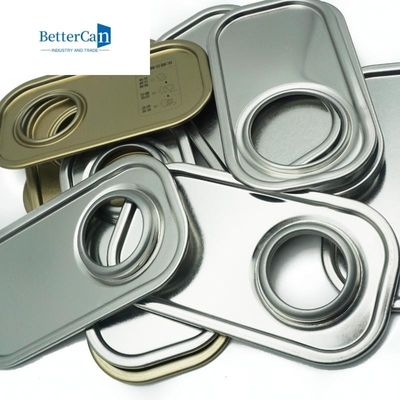 Prostokątna zakrętka do puszki 0,23 mm / 0,28 mm / 0,30 mm Elementy cyny