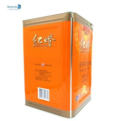 10L oliwa z oliwek puszka spożywcza puszka oleju palmowego z plastikowym uchwytem pierścieniowym