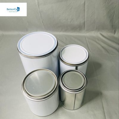 OEM Okrągłe 250 ml puszki z cytrynową farbą 500 ml pojemnik farby przemysłowa
