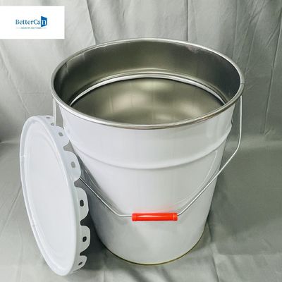 10 litrów przemysłowy pusty pojemnik z pierścieniem zamkowym 0,35 mm grubość 5 litrów pusty wiadro