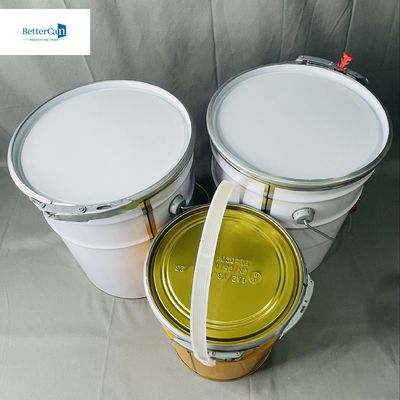 10 litrów przemysłowy pusty pojemnik z pierścieniem zamkowym 0,35 mm grubość 5 litrów pusty wiadro