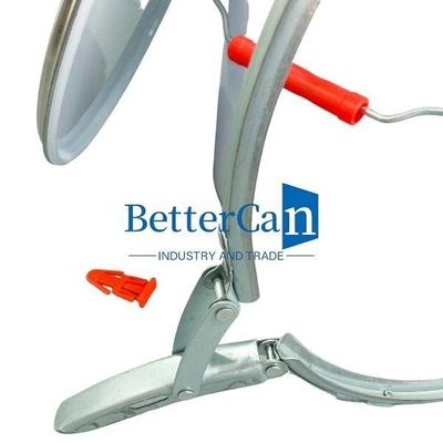 Płytkowe wiadro z zamkiem, wiadro z cystą, akcesoria 0,38 mm, wiadro z pokrywą metalową